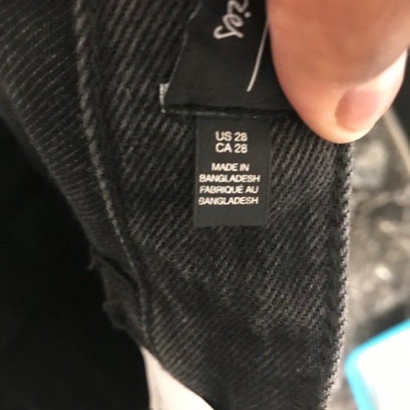 & Other Stories High Waisted Organic Cotton Jeans Size 28 - Picture 5 of 7